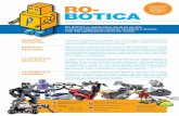 Folleto RO-BOTICA: clasificación de robótica por niveles educativos