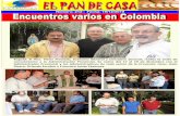 Pan de Casa No. 212- Encuentros varios en Colombia