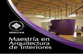 Maestría en Arquitectura de Interiores | Universidad Anáhuac México Sur