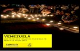 Informe AI: Venezuela los derechos humanos en riesgo en medio de protestas