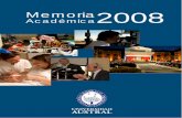 Memoria Académica 2008