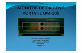 Monitor De Oxigeno OM-100