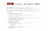 Curso Basico de Word 2003