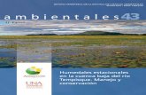 Ambientales 43. Revista semestral de la escuela de ciencias ambientales