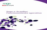 Funcionamiento operativo Sage e-ScanDoc