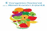 1ºer Congreso Nacional de la Alimentación Infantil.