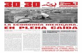 Periódico 30-30 número 7 año 2 Voz del Comité Central del Partido Comunista de México PC de M