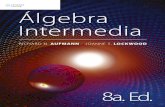 Álgebra Intermedia. 8a. Ed. Richard N. Aufmann y Joanne S. Lockwood