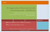 Programa Nacional de Formación PNFA