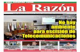 Diario La Razón viernes 3 de agosto