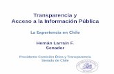Hernán Larraín - Transparencia y Acceso a la Información Pública