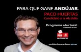 Programa Electoral Andújar 2011
