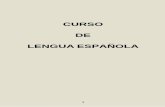 Curso de Lengua Española