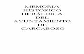 MEMORIA HERÁLDICA DE CARCABOSO