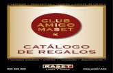 Catálogo Regalos Club Amigo Maset