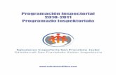 Programación inspectorial 2010-2011