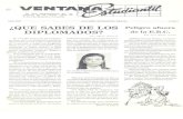 Ventana Estudiantil Octubre - Noviembre 1990 No. 5