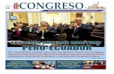 Edición N° 24 - La Voz del Congreso - Aprueban Acuerdo Marítimo Perú - Ecuador