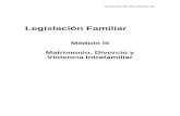 Módulo 03 Legislación Familiar