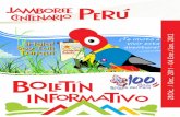 Boletin Informativo Jamboree del Centenario Perú