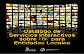 Catálogo de Servicios Interactivos sobre TDT para Entidades Locales