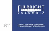 Manual de Imagen Gráfica + Comunicación Fulbright Colombia