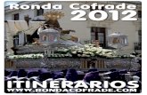 ITINERARIOS RONDA COFRADE 2012