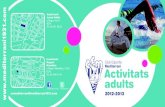 Activitats d'adults 2012-2013
