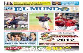 El Mundo Newspaper: No. 2076 - 07/12/12