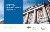 Oferta Academica 2012/2013