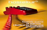 Hosteltur 218 - Cuando suene la alarma, ¿estará preparada su empresa?