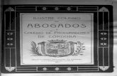 Colegio de abogados de Córdoba. 1911