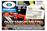 Reporte Indigo: ACEPTARON METRO...CON TODO Y FALLAS 31 Marzo 2014