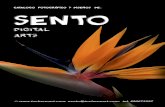 Catalogo resumen de fotografías y diseños de Sento.