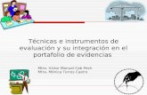 Técnicas e instrumentos de evaluación y su integración en el portafolio de evidencias