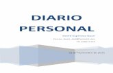 Diario Personal - David Espinosa Duce