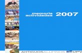 Memoria Actividades 2007