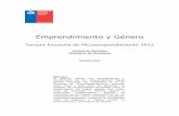 Emprendimiento y Género en Chile