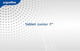 Instrucciones Tablet Junior 7"
