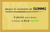 Apoya Sunnú - 8 Pasos para donar por Kickstarter