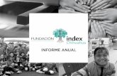 Informe Anual  Fundacion Index