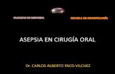 Asepsia en cirugía oral , métodos de desinfección y esterilización