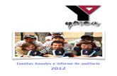 YMCA España. Cuentas Anuales 2012