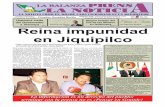La Balanza Prensa la Noticia SEGUNDA QUINCENA DE MAYO 2014
