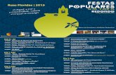 Programa_Festas populares de Redondo