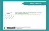 Solución de la evaluación corta de Matemáticas para graduandos MATE GRAD-C