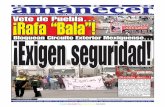 29 de Julio de 2014, Vete de Puebla... ¡Rafa "bala"!
