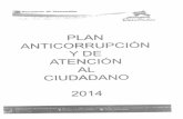 Plan Anticorrupción y de Atención al Ciudadano 2014