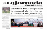 La Jornada Zacatecas, miércoles 30 de julio del 2014