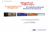 Digital Signage Carteleria Digital Publicidad Interactiva DIDACOM v12